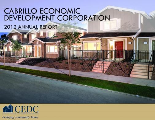 Cabrillo Economic Development Corporation Annual Report 2012