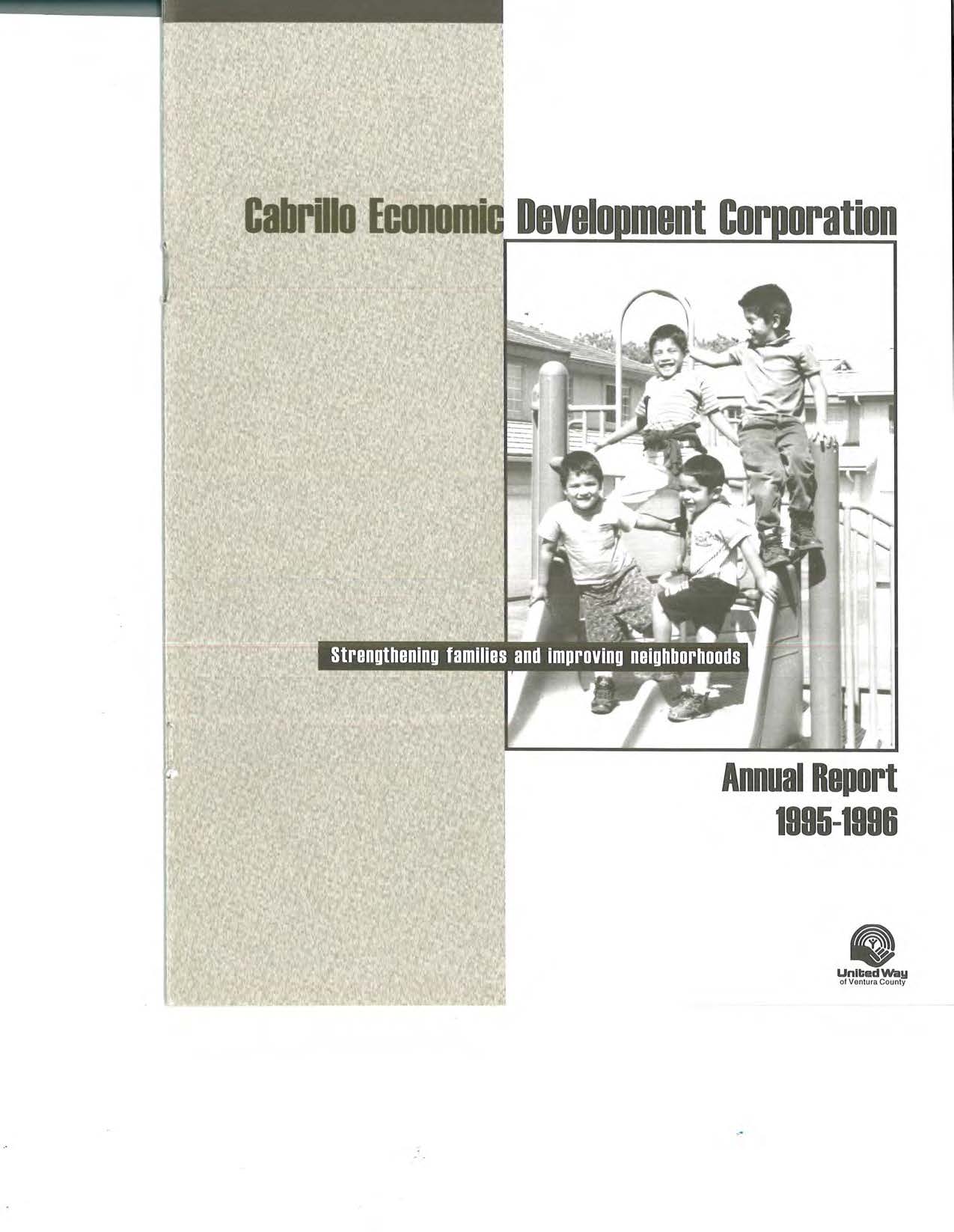 CEDC Annual Report 1995-1996