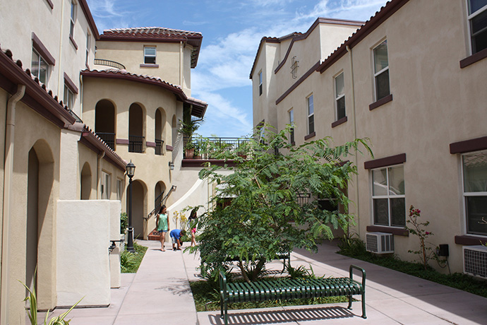 Courtyard at Harvard